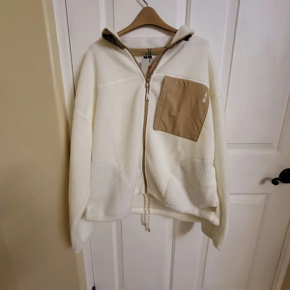 Women's Bass outdoor lightweight jacket Cream/Tan SIZE:  MEDIUM NWT - Picture 8 of 10